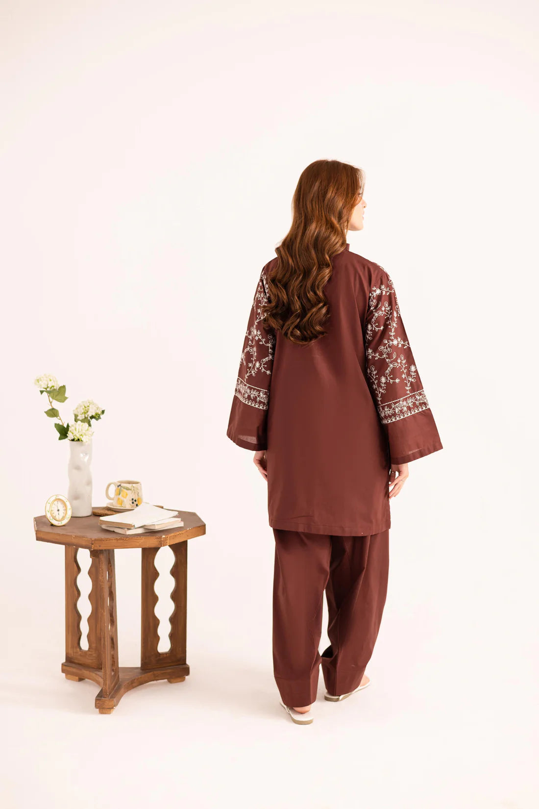 Brown Floral
