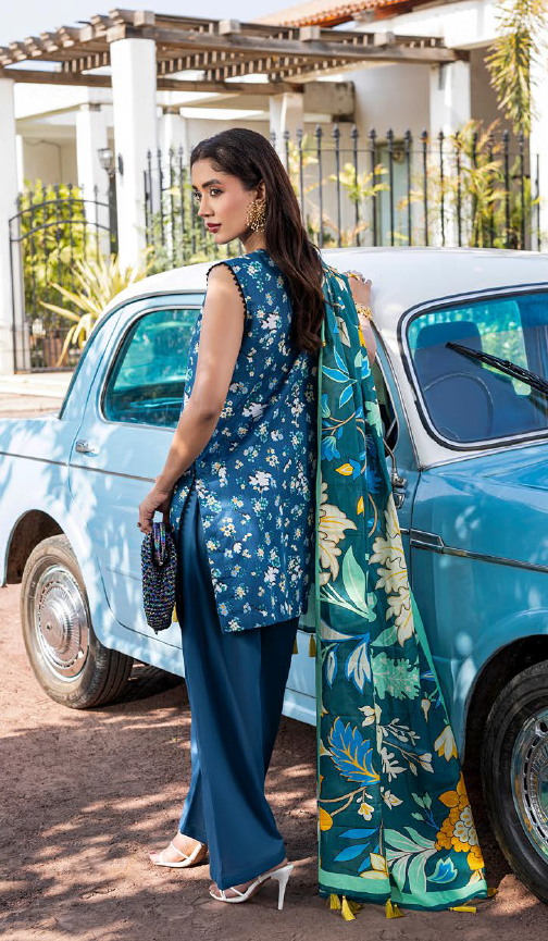 Teal Bloom